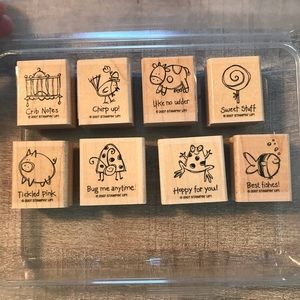 New 8 Stampin’ Up Small Size Animal Stamps